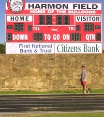 Harmon Field Scoreboard